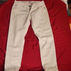 Levi's White Women Jeggings